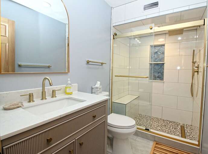 Remodeled Hall Bath 2025