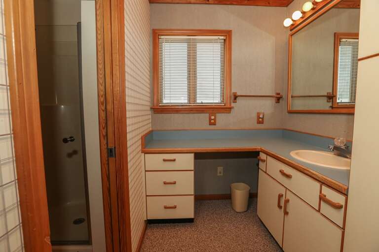 Bathroom 1 2022 Top Floor; Shared Bath for Bed 1 and Living room 1