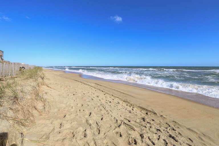 On the Beach in front of Condo 2019