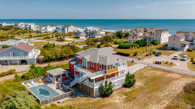 Semi-Oceanfront Outer Banks Vacation Rental 2022