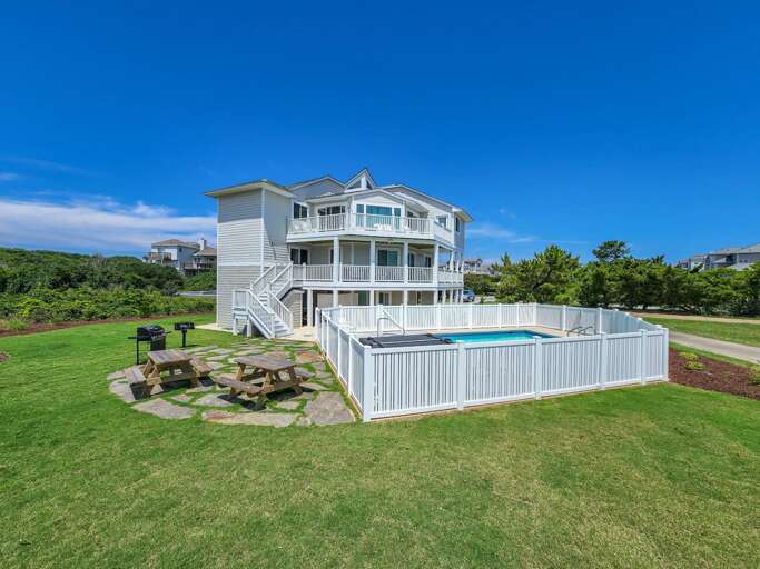 Semi-Oceanfront Outer Banks Vacation Rental 2022