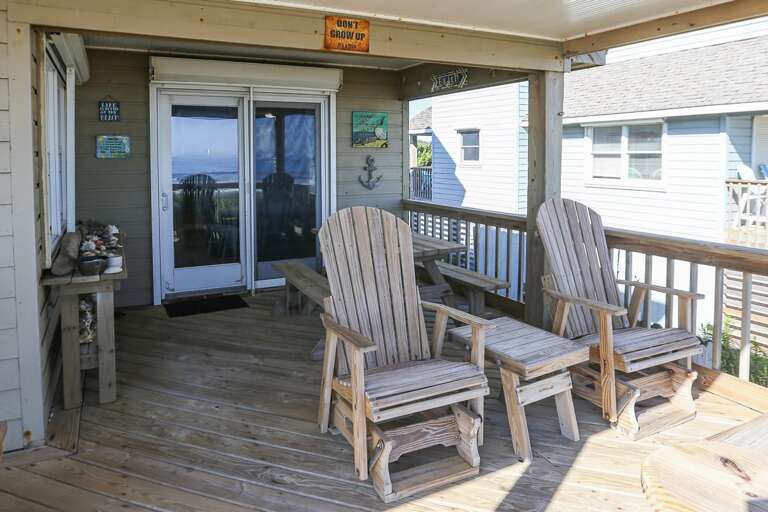 Deck Dining 2024 ; Off of Kitchen