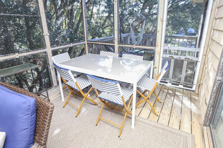 Screened Porch Dining 2024