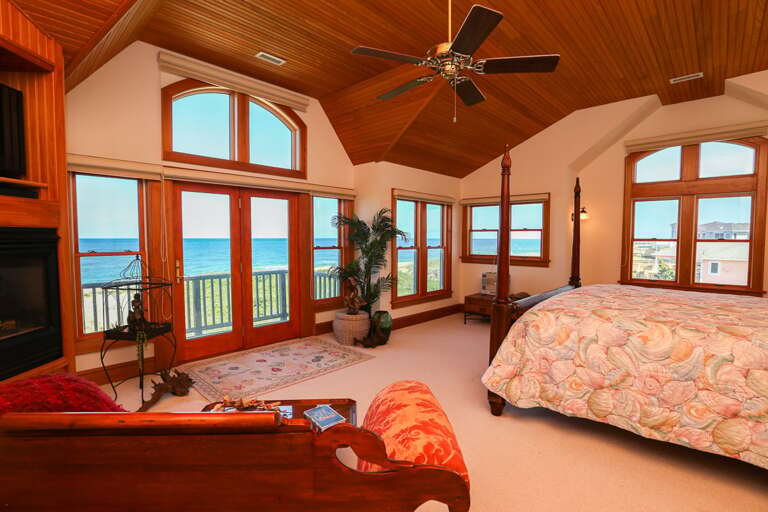 Bedroom 1 2024; King with private deck and bathroom - Level 2