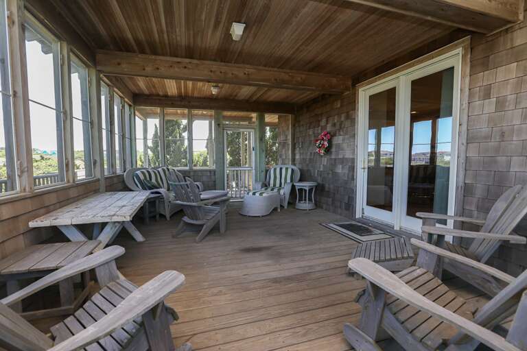 Screened Porch off of Kitchen 2024