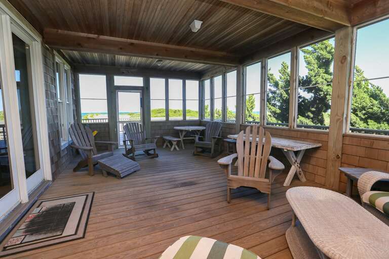 Screened Porch off of Kitchen 2024