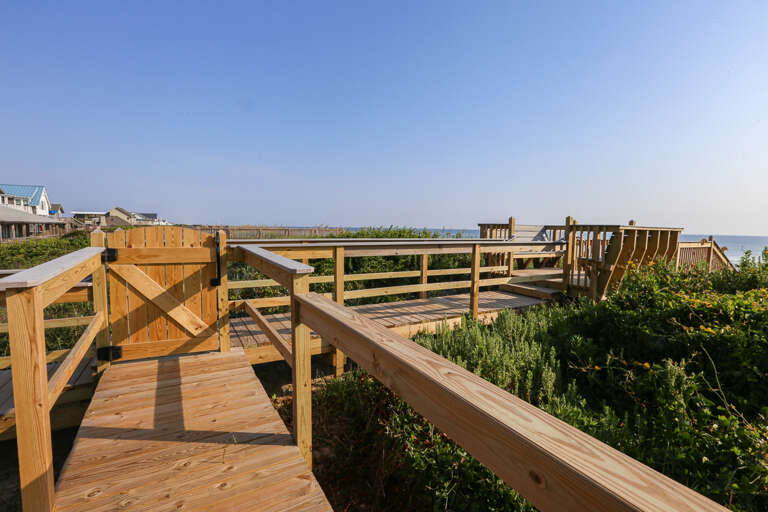 Walkway connecting to 10th Avenue Beach Access 2024