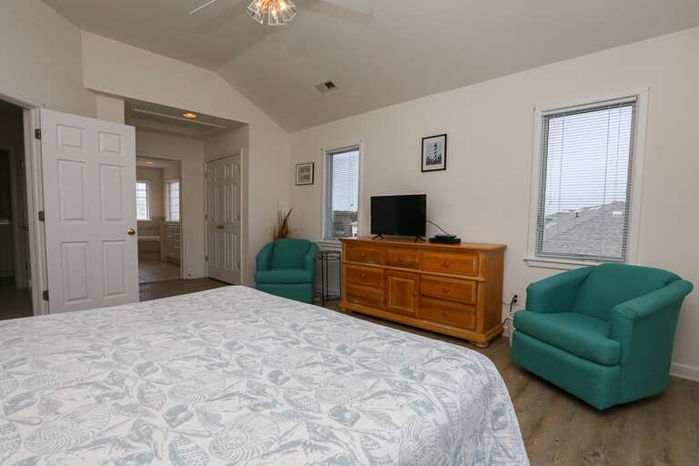 Bedroom 1 2025 - King with private deck and bathroom - Level 3