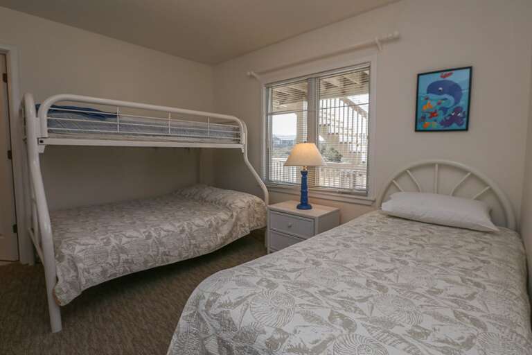 Bedroom 4 2025; Pyramid Bunk with Twin - Level 2