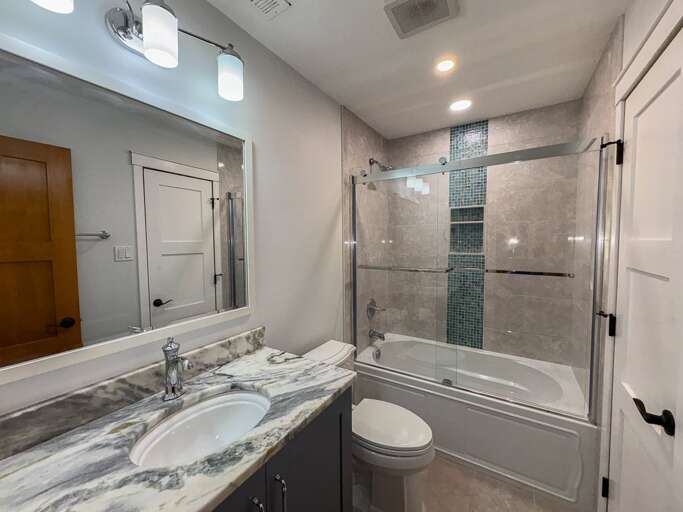 Bathroom 3 - Full bath 2025 - Shared with bedroom 3 and hall - Level 2