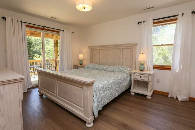 Bedroom 3 2025 - King with access to covered deck - Level 2