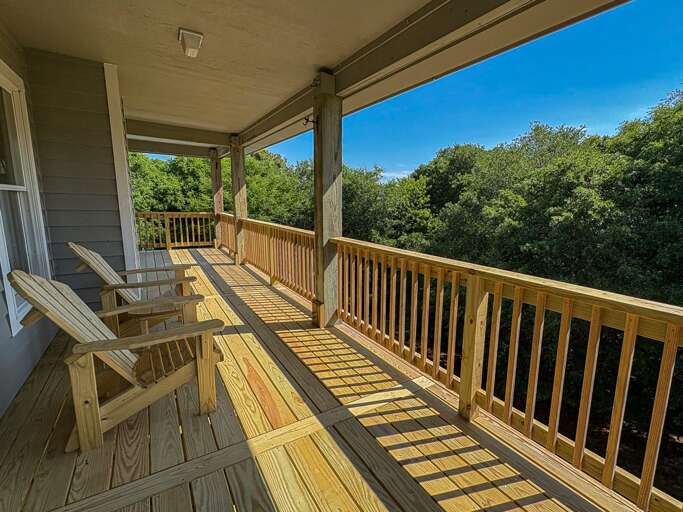 Covered Deck off of Living Room 2025