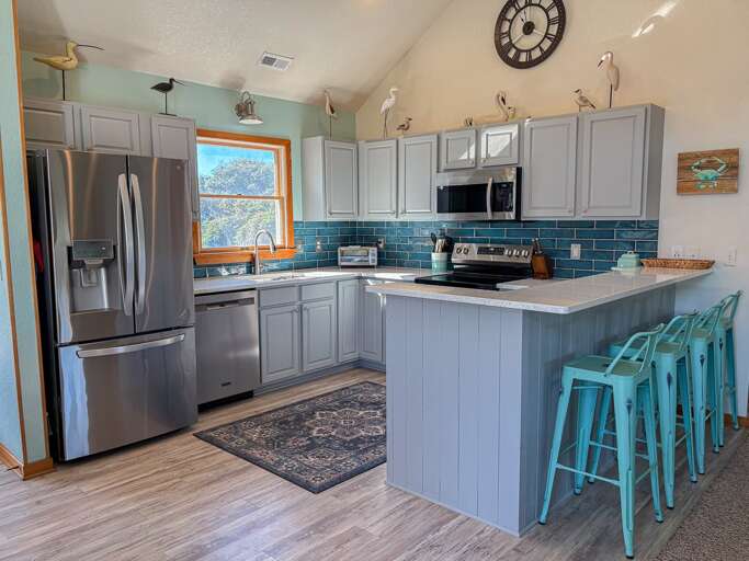 Kitchen with Breakfast Bar 2025 - Level 3