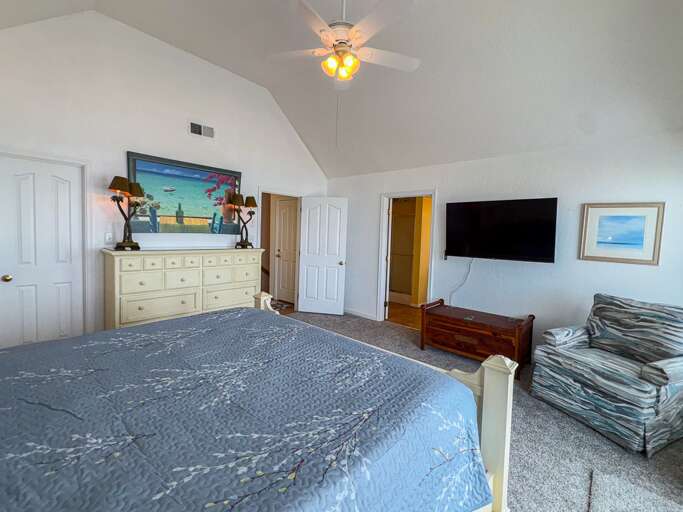 Bedroom 2 2025 - King with Private Bath and Private Deck Access - Level 3