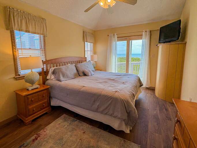 Bedroom 1 2025 - King with Private Bath and Deck Access - Level 3