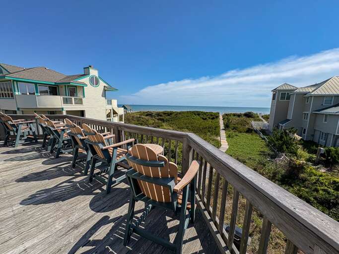 Deck view off of living room 2025