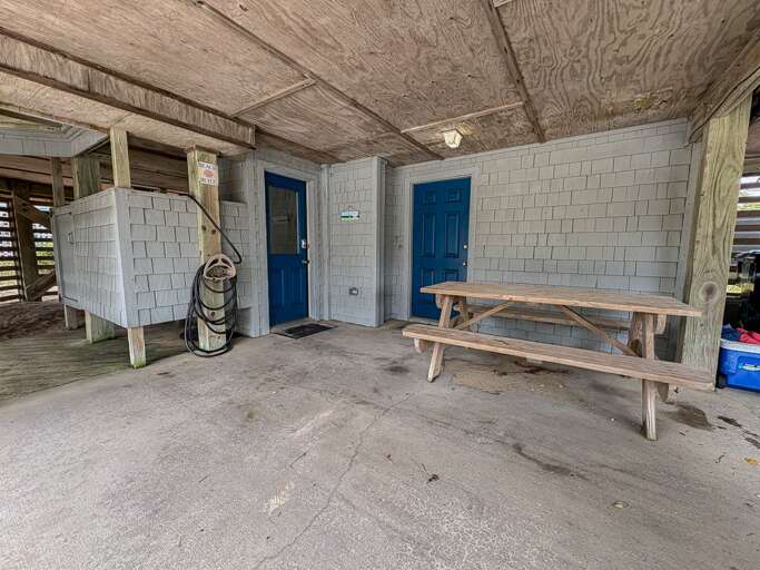 Under House Parking and Enclosed Outdoor Sower 2025