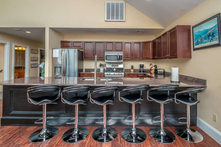 Breakfast bar seating