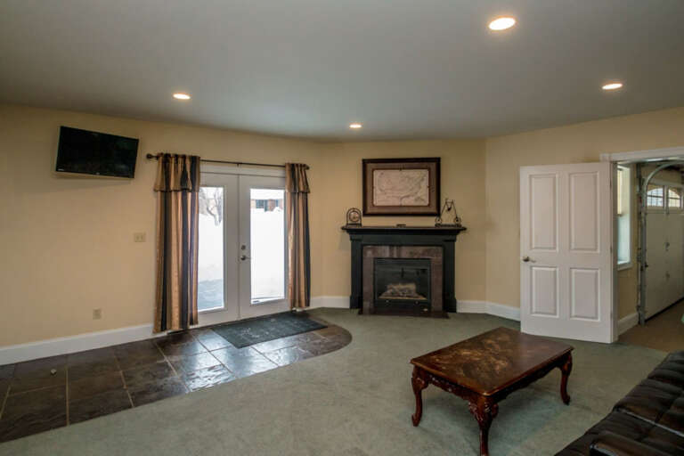 Ground floor entrance