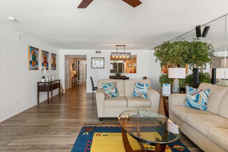 Living Room/Dining Area full view