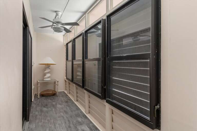 Front entry seating area