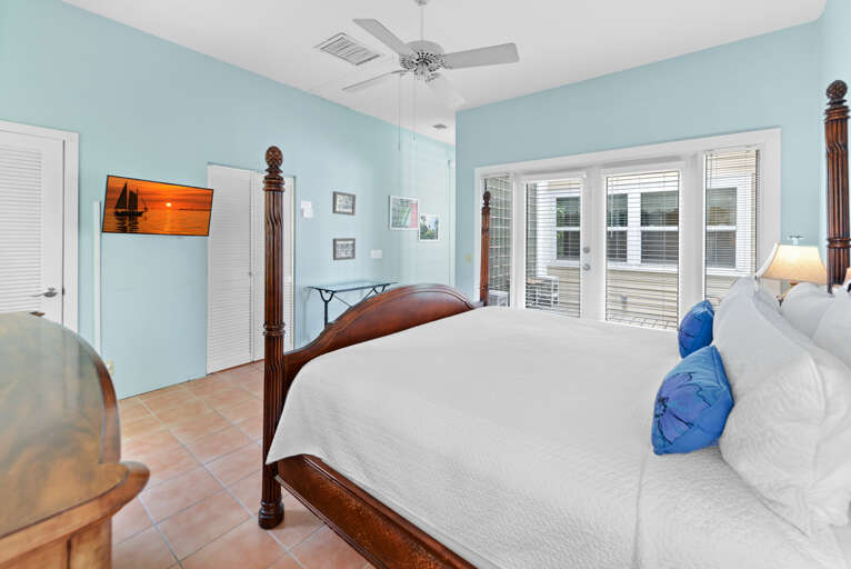 Duval Square Courtyard Bedroom