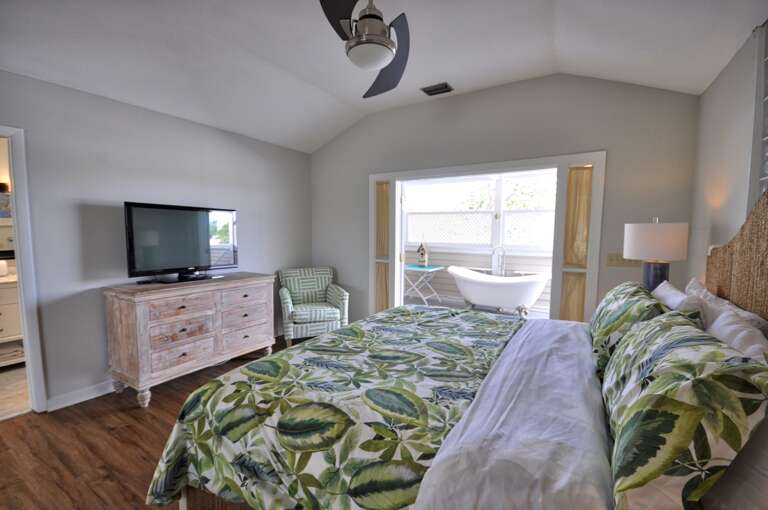 Main bedroom Duval Square Penthouse