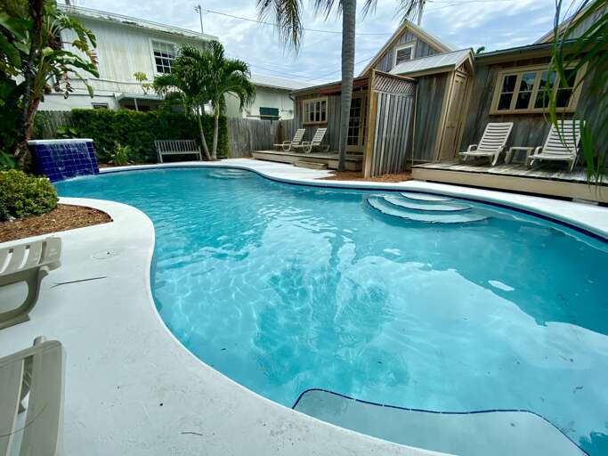 Pool Shared with East Cottage Pete's West Cottage Key West Pool Shared with East Cottage Pete's West Cottage Key West