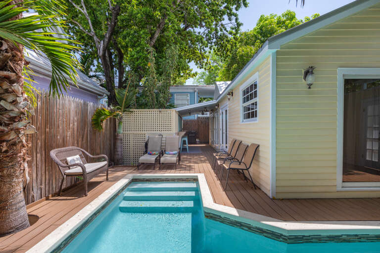 Villa pool @ Watson House Grand Estate Key West