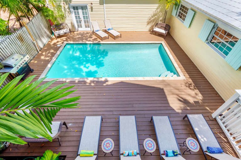 Mansion Pool @ Watson House Grand Estate Key West
