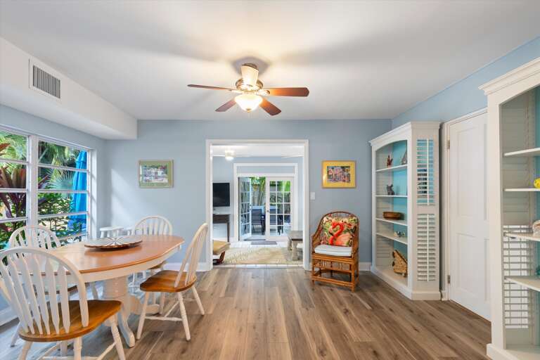 dining room looking into 2nd sitting area
