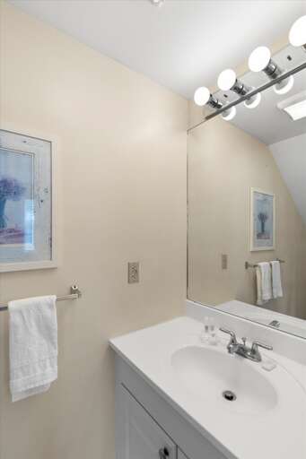 Downstairs half bathroom