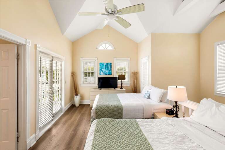 Primary loft style bedroom