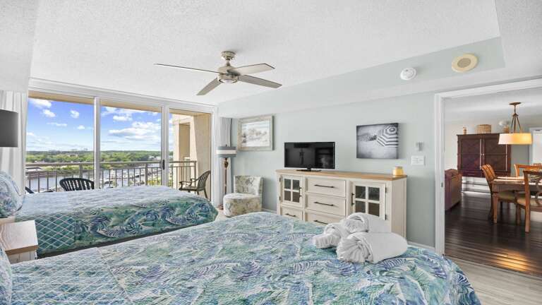 2nd Bedroom - Two Double Beds