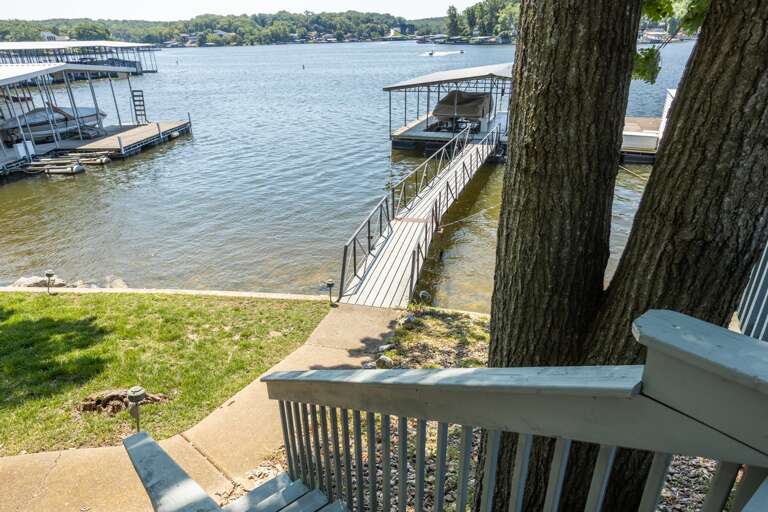 Stairway to Dock View 2