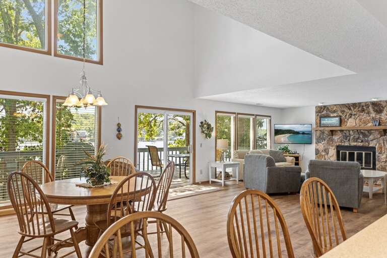 Interior with Dining Area and Living Room