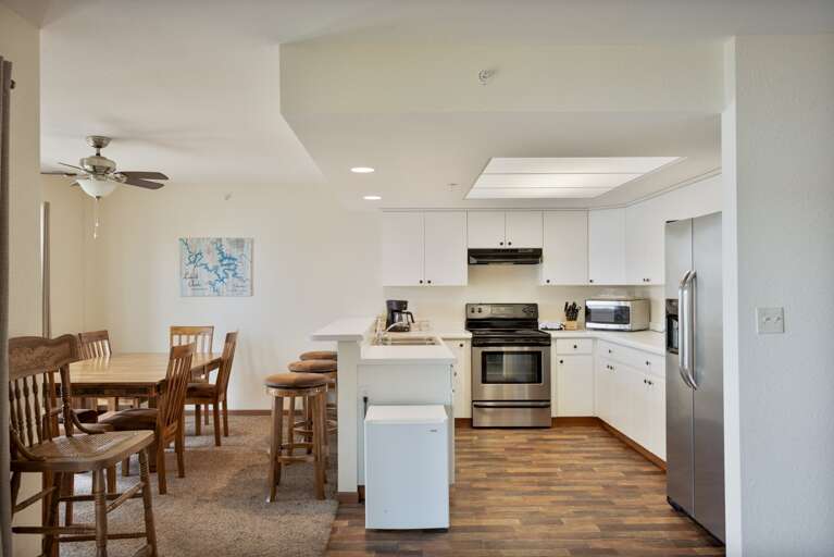 Kitchen and Dining Area