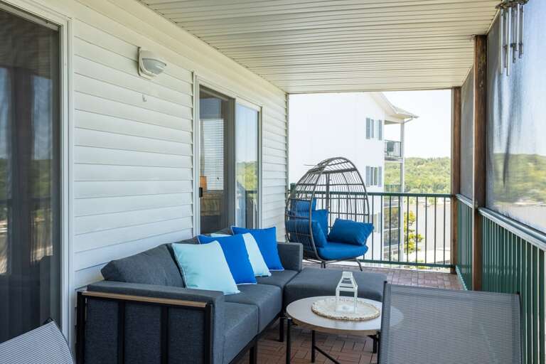 Screened Deck View 2