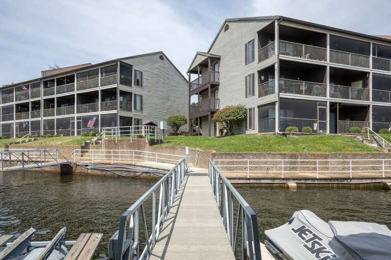Buildings and Dock Walkway Buildings and Dock Walkway