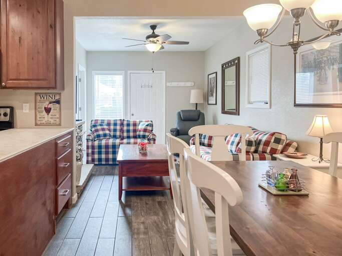 Dining Table, Kitchen, Living Room