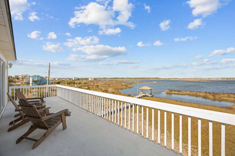 Top Level Deck Off Bedroom 2 and 3