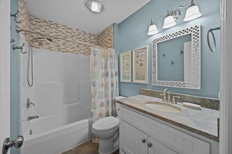 Bathroom 2 - Tub and Shower