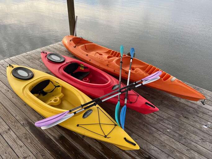 Kayaks for Use in Sound Area - Not Ocean