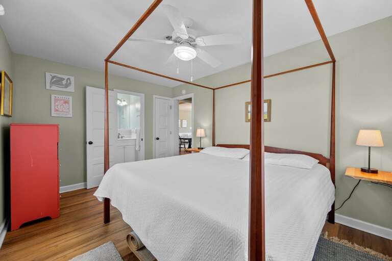 Bedroom 1 - Top Level - King Bed - Private Bath