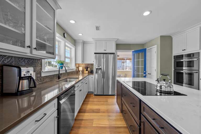 Top Level - Main Kitchen - Access to Screened Porch