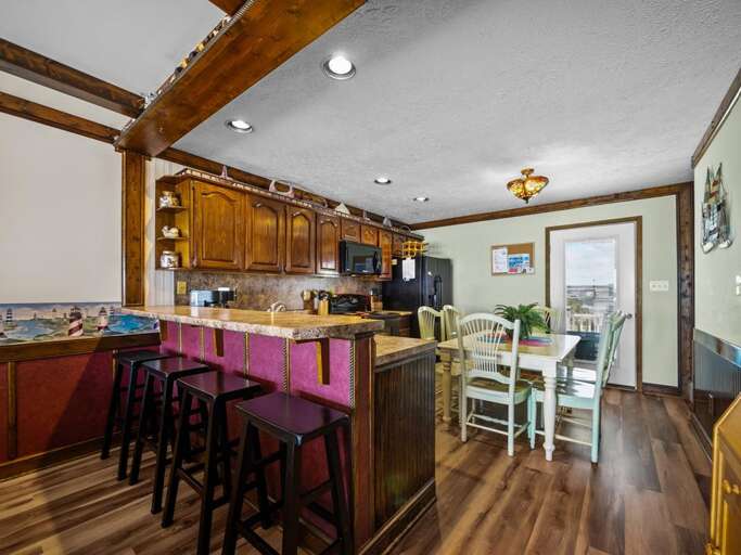 Kitchen - Dining and Bar Area