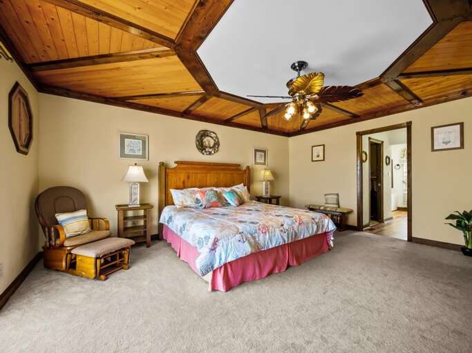 Master Suite - Complete Top Level Dedicated to Master