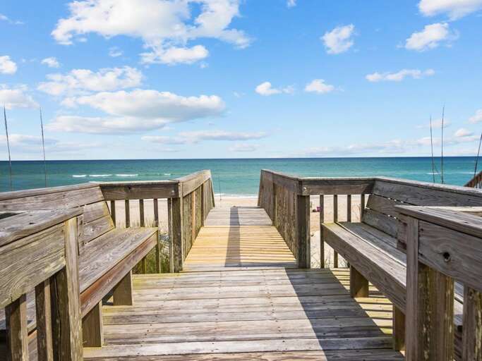 Walkway Down to Beach