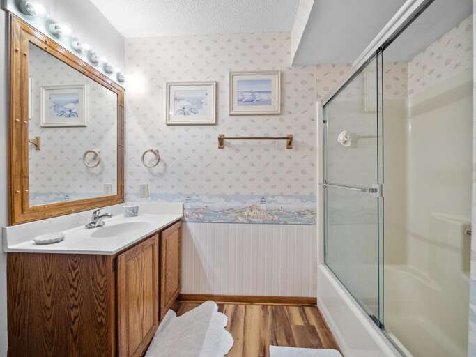 Full Bath - Tub and Shower Combination