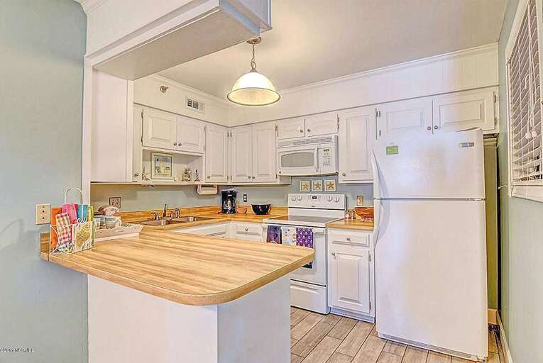 Kitchen Equipped for Basic Meal Preparation